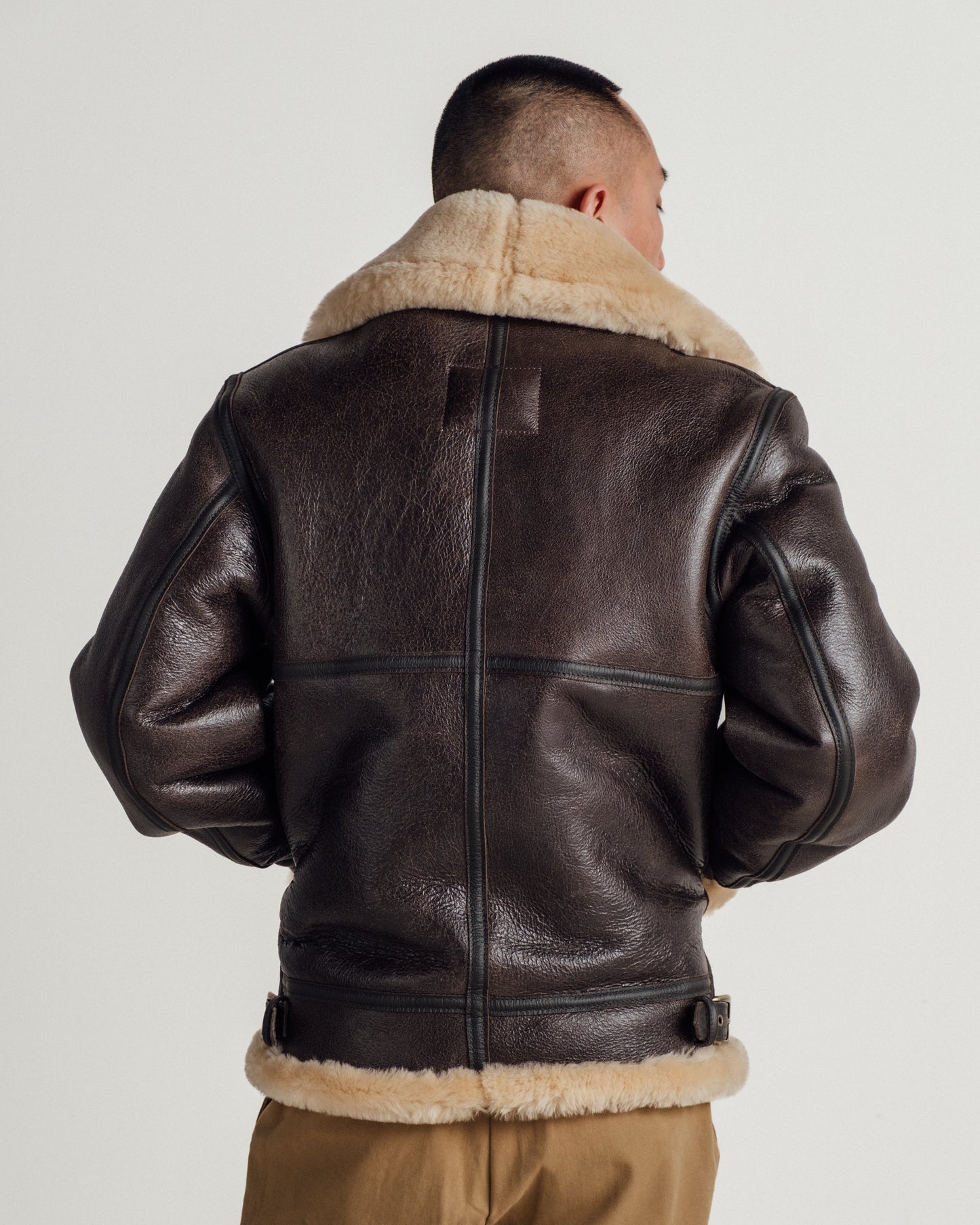 257S — sleeve detail | Majestic Leather UK