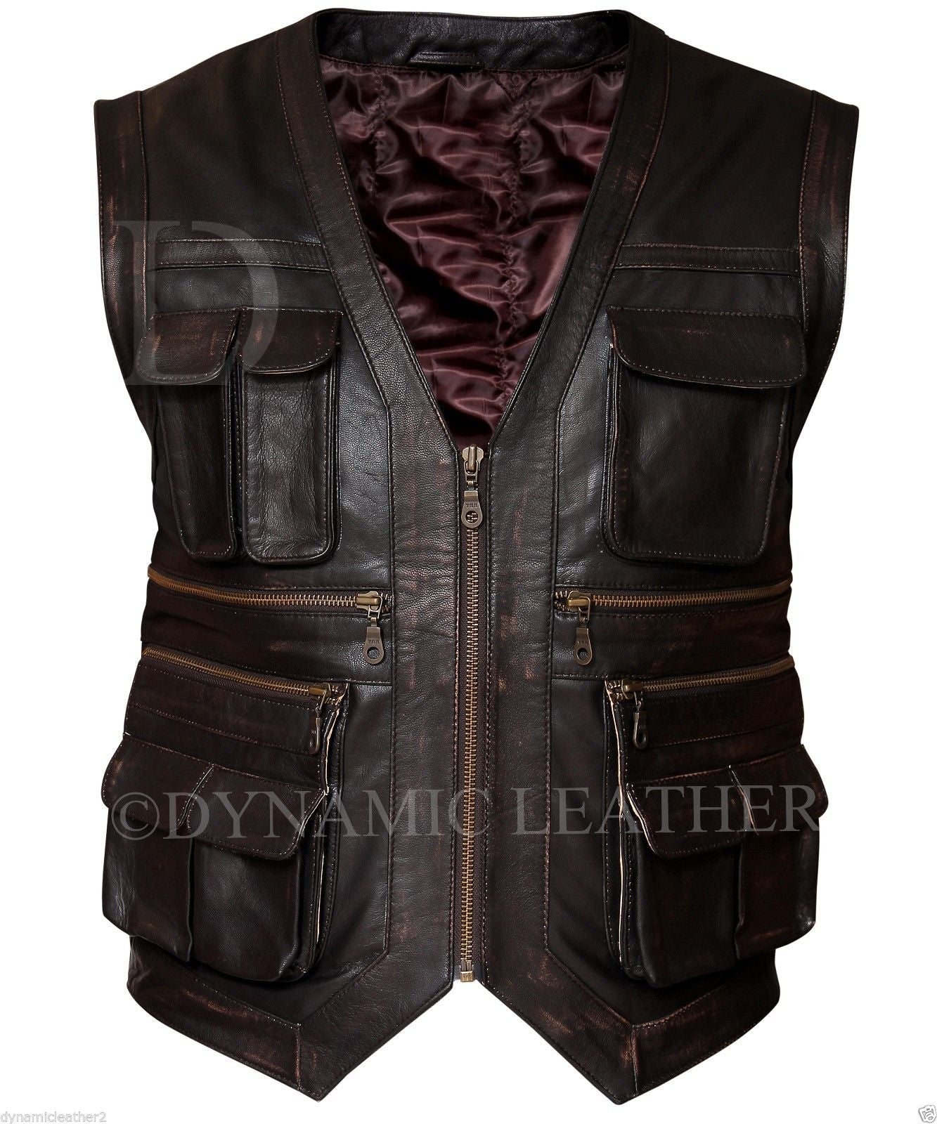Majestic Leather Men's Leather Vest Majestic Leather