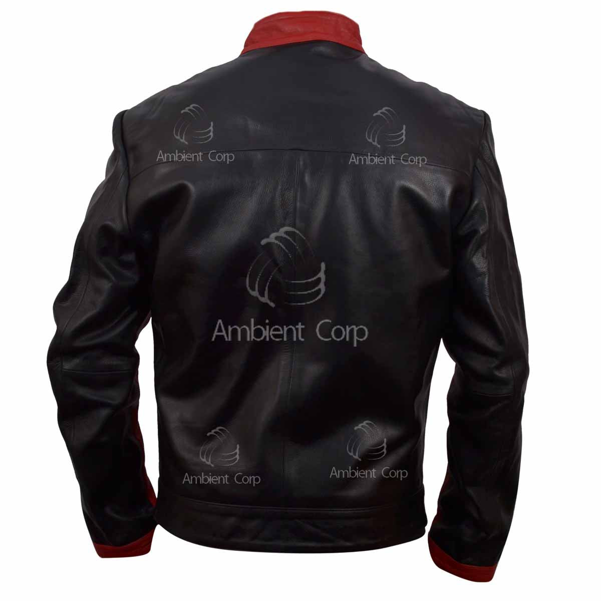 Majestic Leather Men's Christian Bale Batman Dark Knight Jacket Majestic Leather