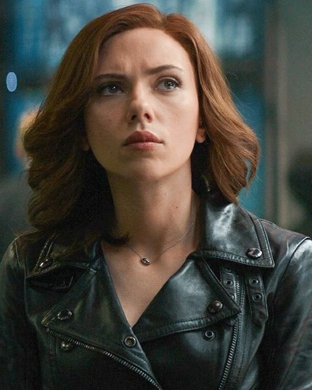 Women Biker - Captain America: Civil War Black Widow Biker Leather Jacket — product detail | Majestic Leather UK