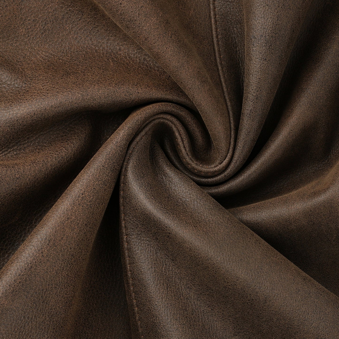 Mens Brown Biker Real Leather Jacket | Majestic Leather — collar detail | Majestic Leather UK