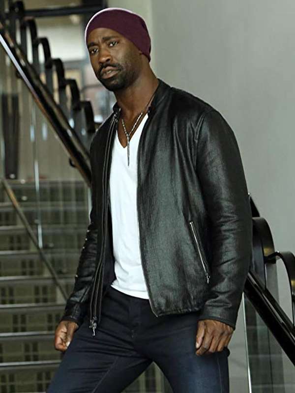 Amenadiel Lucifer D.B. Woodside Men's Leather Jacket – Handcrafted Full-Grain UK — front view | Majestic Leather UK