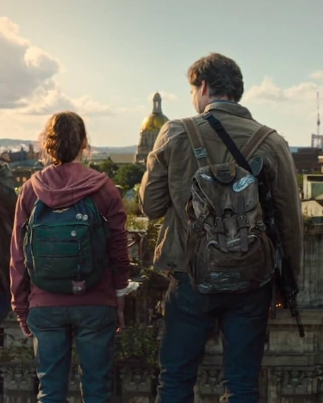 Pedro Pascal The Last of Us Joel Miller Jacket | Majestic Leather — sleeve detail | Majestic Leather UK