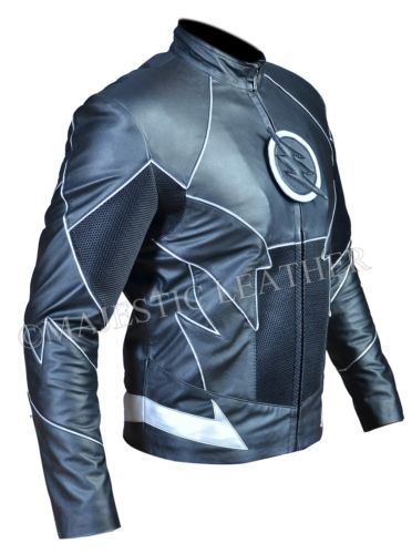 Teddy Sears Hunter Zolomon Flash Zoom Costume Leather Jacket - BNWT