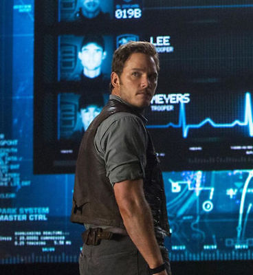 Jurassic World Chris Pratt Owen Grady Leather Vest - ALL SIZES AVAILABLE Majestic Leather