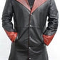 DEVIL MAY CRY 5 - DANTE 100% GENUINE COWHIDE LEATHER COSTUME TRENCH COAT / JACKET