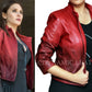 Women's Scarlet Witch Wanda Costume Leather Jacket | Majestic Leather Majestic Leather