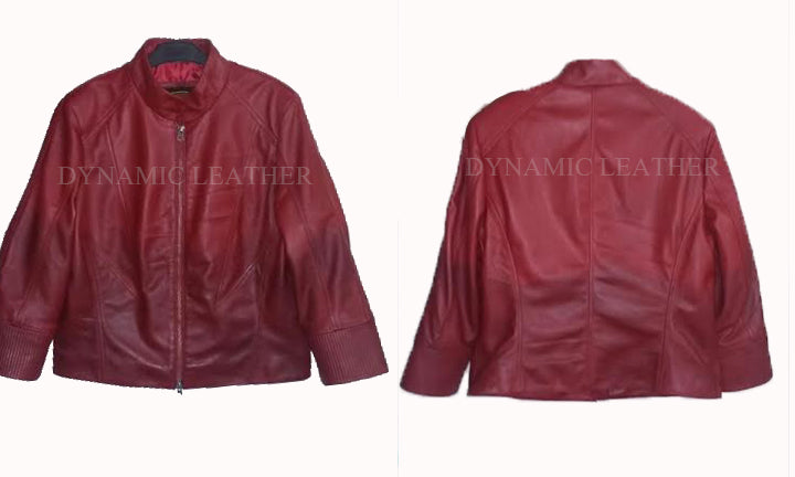Women's Wanda Elizabeth Olsen Scarlet Witch Costume Coat | Majestic Leather Majestic Leather
