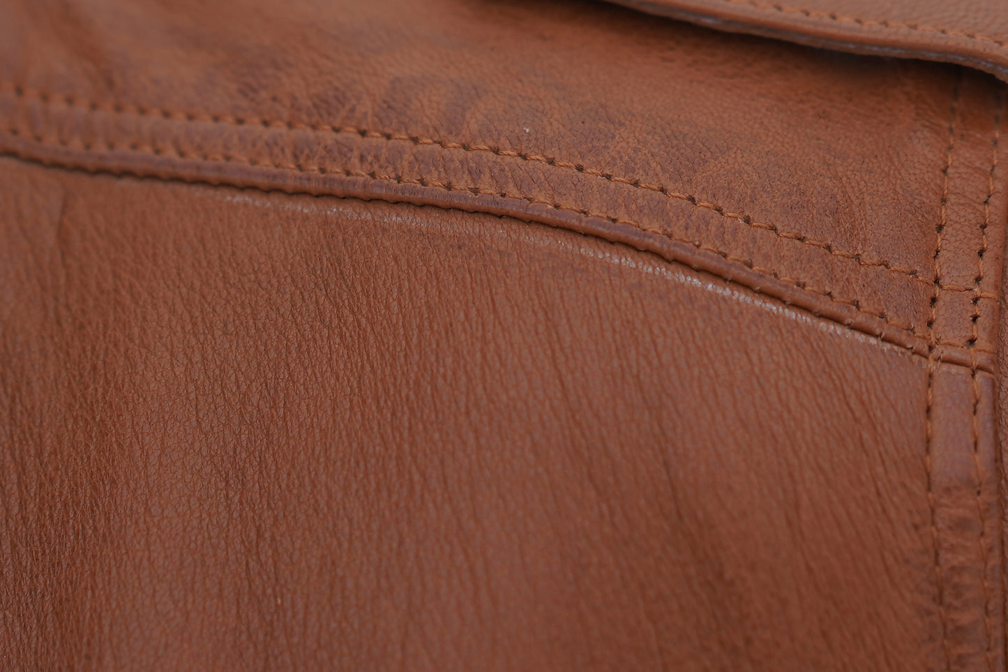 Men's New Biker Light Tan Brown Lambskin Leather Shirt | Majestic Leather Majestic Leather