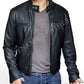 Majestic Leather - Neu Stylisch Bradley Cooper Modisch Biker Echtleder Jacke Neu mit Etikett