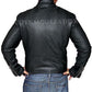 Majestic Leather - Neu Stylisch Bradley Cooper Modisch Biker Echtleder Jacke Neu mit Etikett
