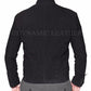 Majestic Leather - James Bond Spectre 100% Genuine Lamb Black Suede Leather Jacket With Two Way Zip