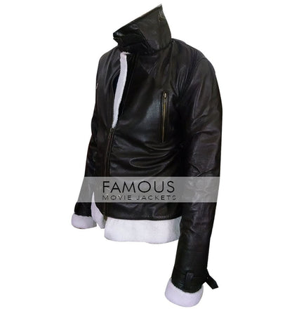Women Aviator Jacket — back view | Majestic Leather UK