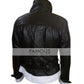 Women Aviator Jacket — side profile | Majestic Leather UK