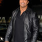 Men's Dwayne Johnson Black Leather Biker Jacket – | Majestic Leather Majestic Leather