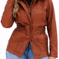 Women's New Real Lambskin Camel Brown | Majestic Leather Majestic Leather