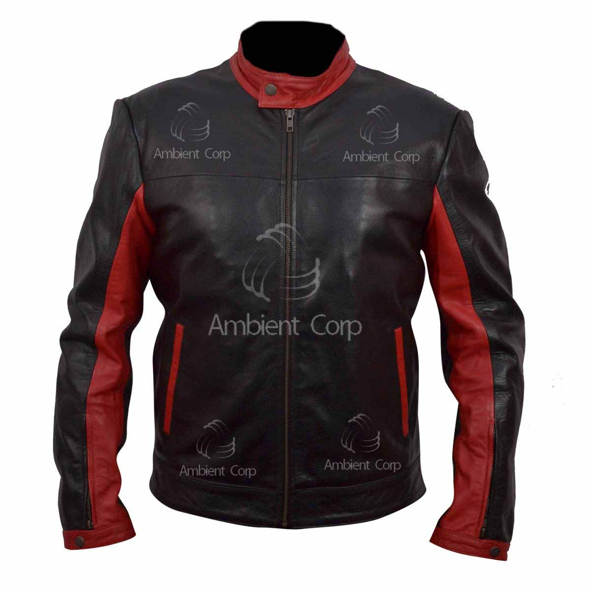 Majestic Leather Men's Christian Bale Batman Dark Knight Jacket Majestic Leather