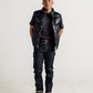 204DV — collar detail | Majestic Leather UK