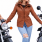 Women's New Real Lambskin Camel Brown | Majestic Leather Majestic Leather