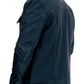 NEW MENS TRUCKER BLACK VINTAGE BIKER LEATHER JACKET