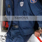 Men's Police Jacket — front view | Majestic Leather UK