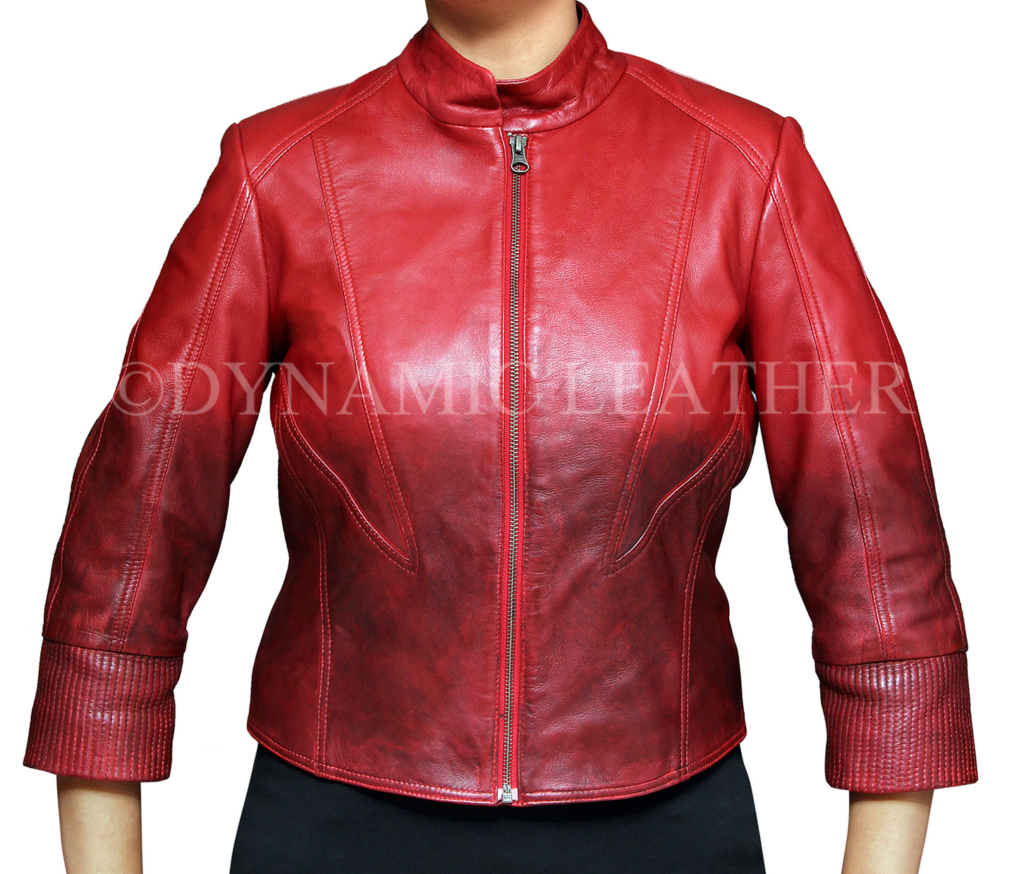 Women's Wanda Elizabeth Olsen Scarlet Witch Costume Coat | Majestic Leather Majestic Leather