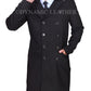 Men's David Beckham Stylish Double-Breasted Pea Coat – BNWT Majestic Leather