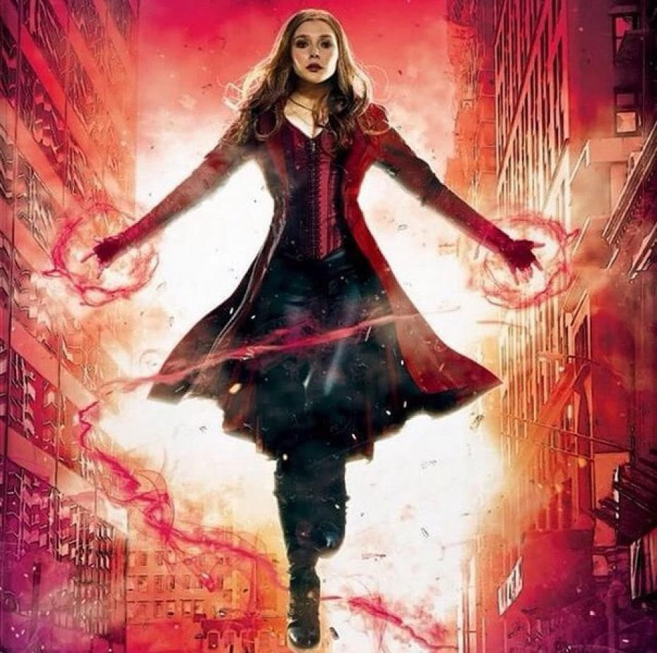 Civil War Scarlet Witch Coat — interior lining | Majestic Leather UK