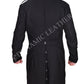 Men's David Beckham Stylish Double-Breasted Pea Coat – BNWT Majestic Leather