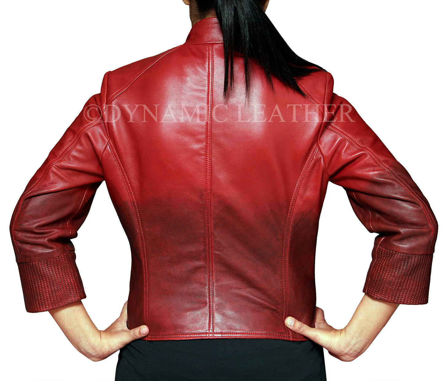 Women's Scarlet Witch Wanda Costume Leather Jacket | Majestic Leather Majestic Leather