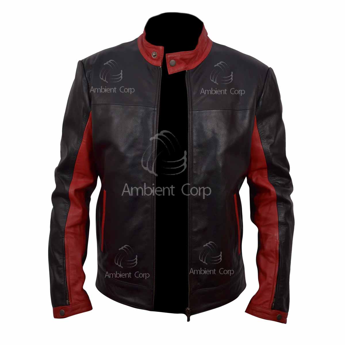 Majestic Leather Men's Christian Bale Batman Dark Knight Jacket Majestic Leather