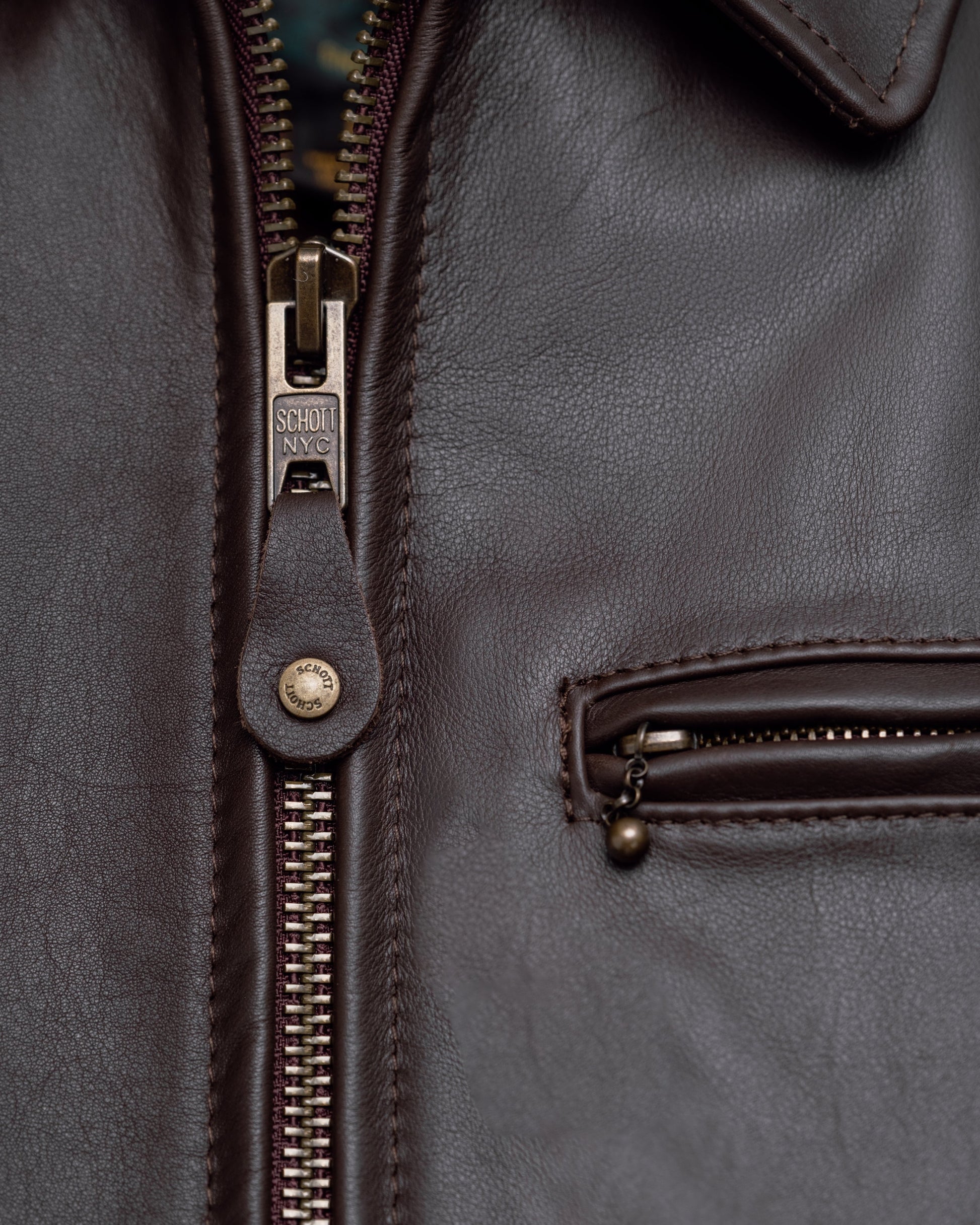 546 — sleeve detail | Majestic Leather UK