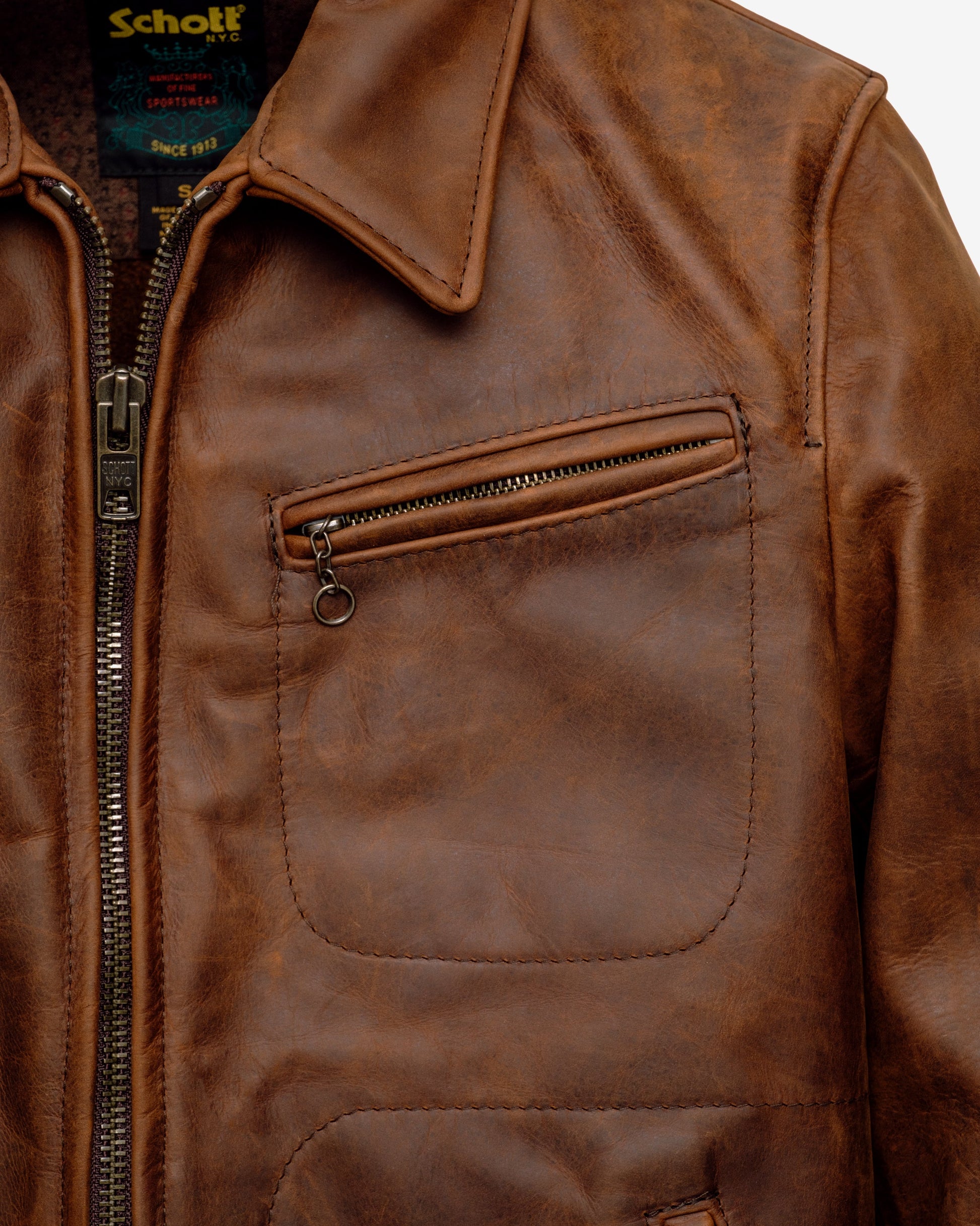 582 — sleeve detail | Majestic Leather UK
