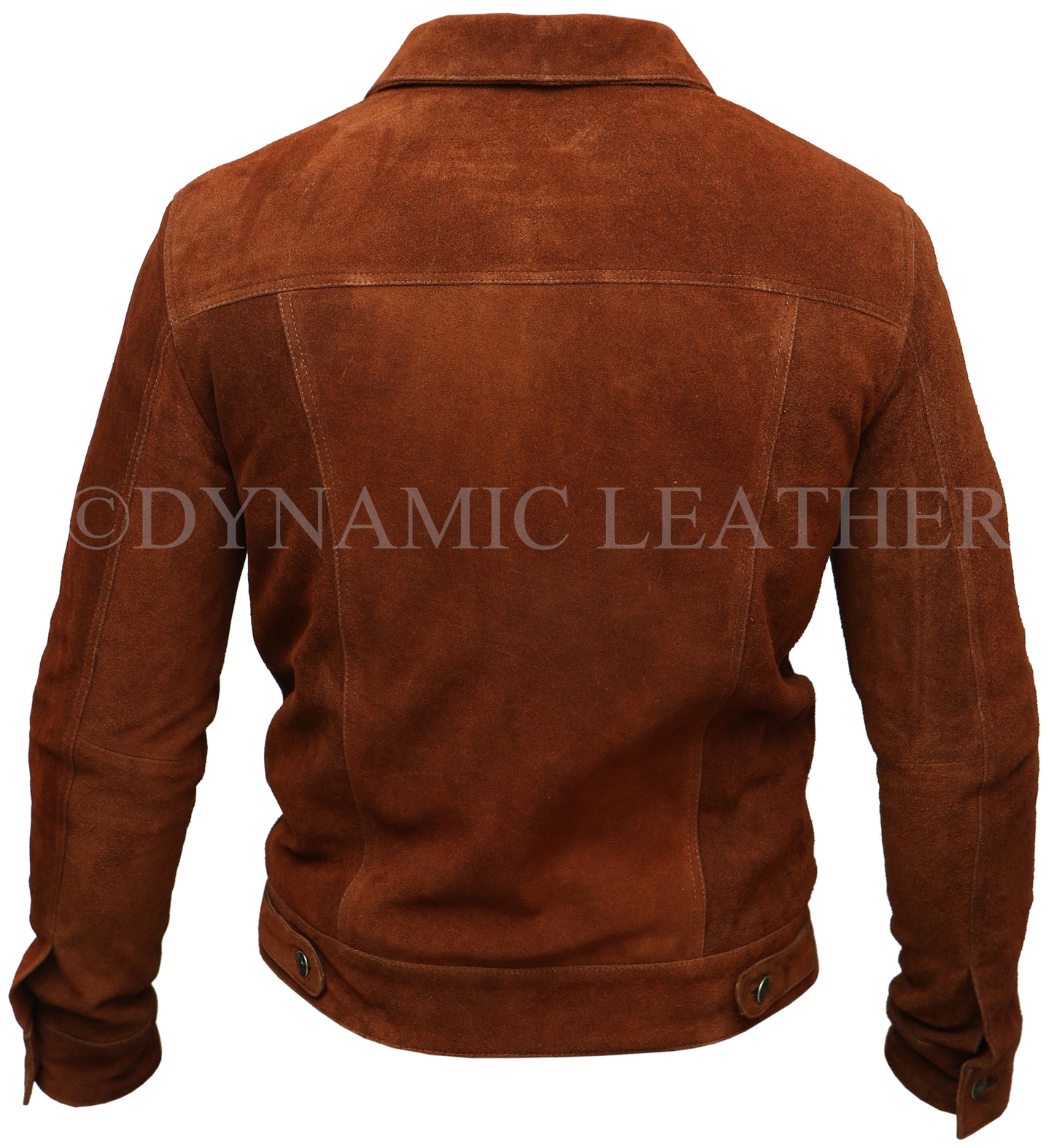 Wolverine Hugh Jackman Logan Brown Suede Leather Jacket | Majestic Leather Majestic Leather