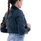 Women's New Real Lambskin Black Biker Short Length Leather Jacket | Majestic Leather Majestic Leather