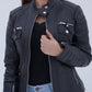 Women's New Real Leather Classic Biker Leather Jacket Soft Lambskin | Majestic Leather Majestic Leather