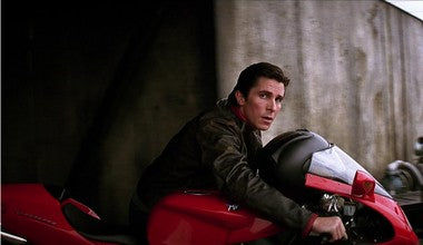 Christian Bale Batman Dark Knight Jacket — side profile | Majestic Leather UK