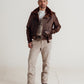 P656H — sleeve detail | Majestic Leather UK
