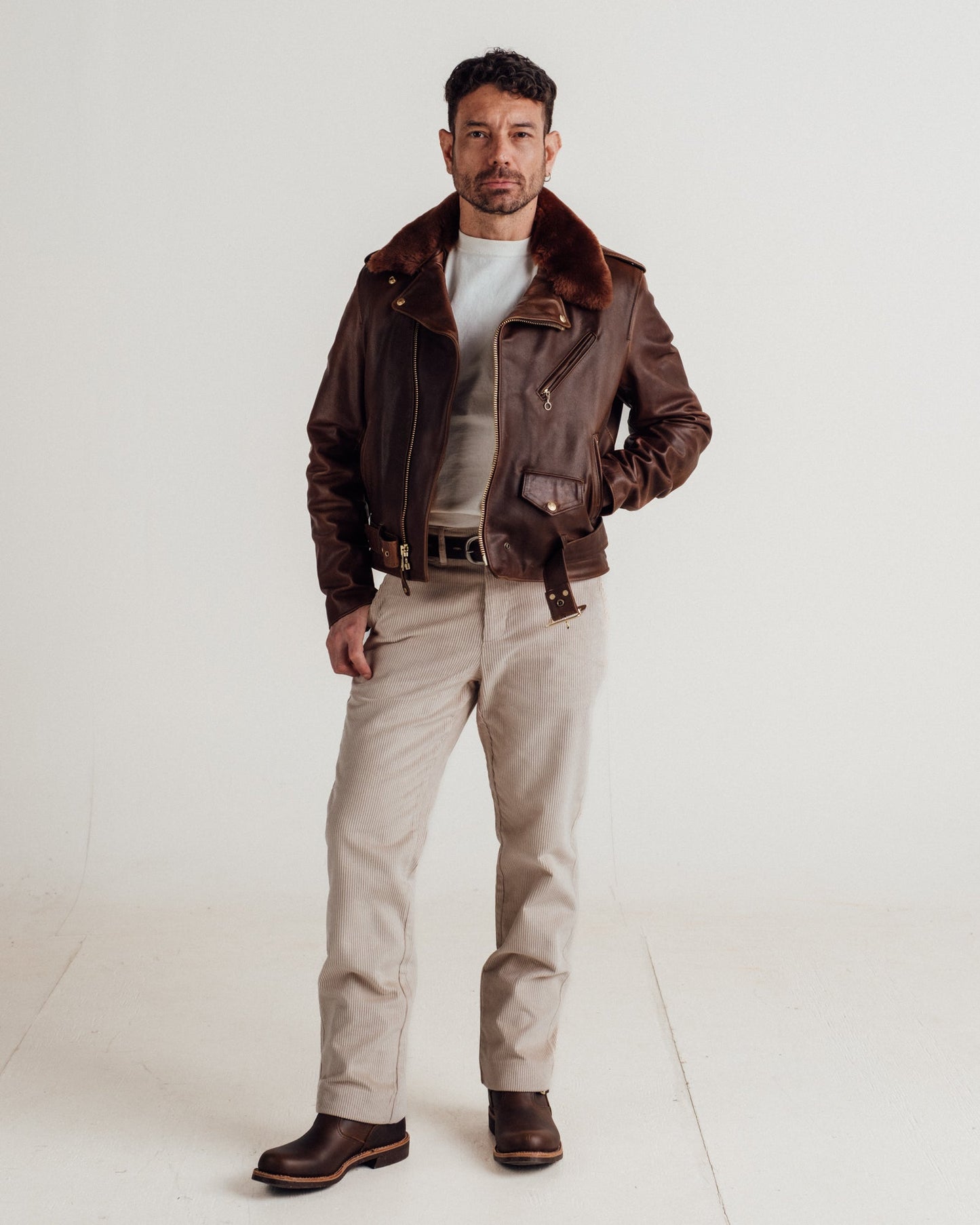 P656H — sleeve detail | Majestic Leather UK