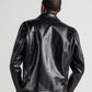 688 — collar detail | Majestic Leather UK