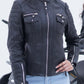 Women's New Real Leather Classic Biker Leather Jacket Soft Lambskin | Majestic Leather Majestic Leather