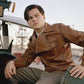 Aviator Men's Jacket — back view | Majestic Leather UK