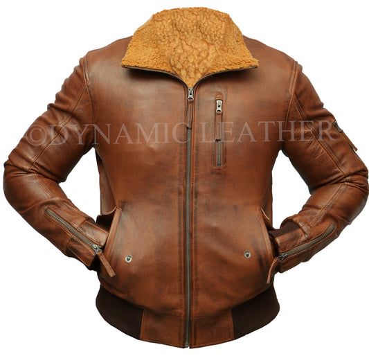 Men's New Tan Safari Biker Hooded Brown Lambskin Leather Jacket | Majestic Leather Majestic Leather