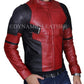 Majestic Leather - Deadpool Wade Wilson Ryan Reynolds Leather Jacket-BLACK FRIDAY SALE 30% OFF