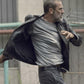 Majestic Leather - The Walking Dead Negan Jeffrey Dekan Morgan Saison 9 Schwarz Lederjacke