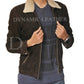 Majestic Leather - THE WALKING DEAD RICK GRIMES - ANDREW LINCOLN 100% SUEDE LEATHER JACKET-BNWT