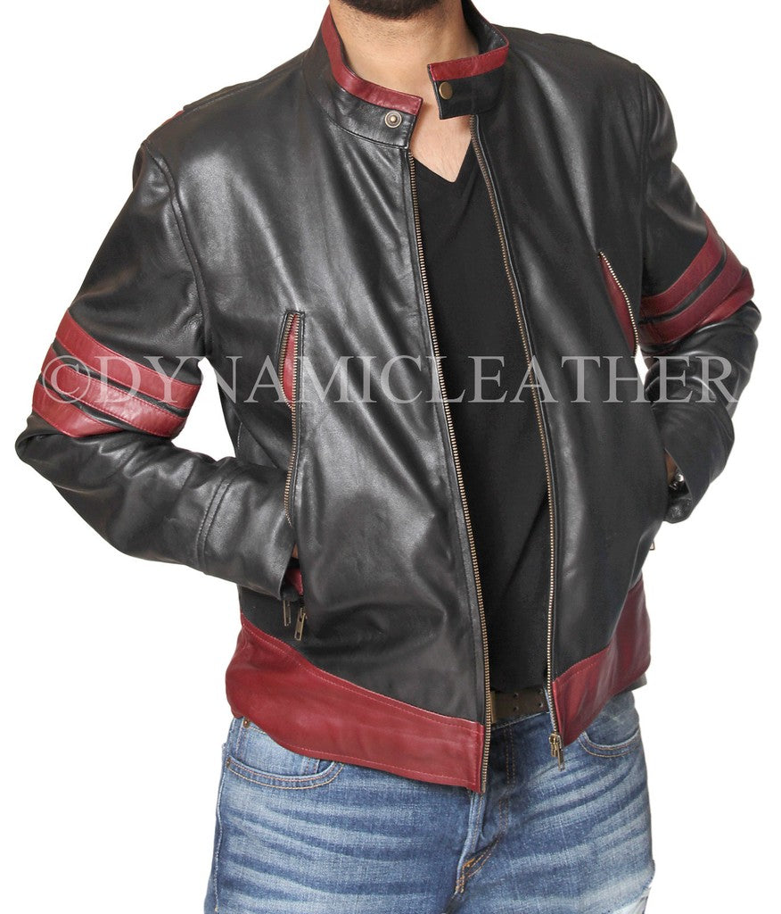 Majestic Leather - X-Men Wolverine Logans XO Replica Leather Jacket Biker Style BNWT