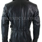 Majestic Leather - Men's Brown 3/4 Motorcycle Biker Long Cow Hide Leather Jacket