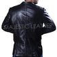 Majestic Leather - Men's Genuine Lambskin Real Leather Blazer Jacket Two Button Slim Fit Coat-BNWT