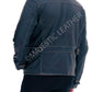 Majestic Leather - Aviator Distress Black Real Leather Jacket